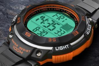 Men s Digital Watch Digital Display Dial Day Date Function